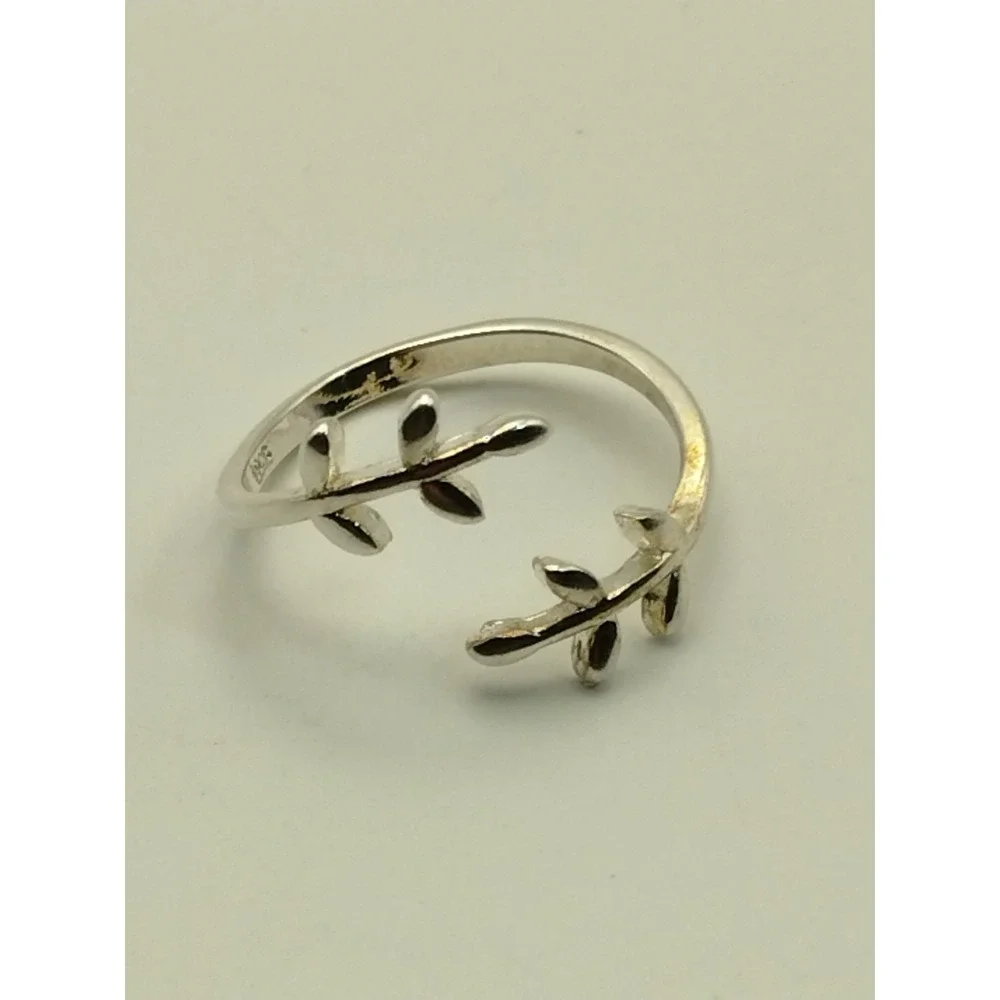 Vine‎ Wrap Sterling Silver 925 Ring.